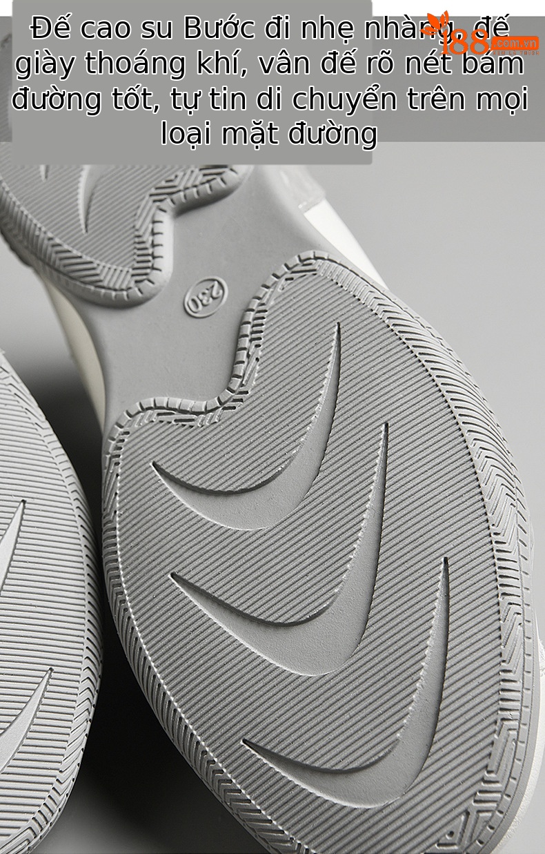 Giày sneaker nữ da thật đế mềm lưới thoáng khí dáng thể thao nhẹ xuân hè 2024 — Xám be 58231 LJ, Màu đen 58231 LJ, Màu hồng 58219 LJ, DH 58278-1 gót trắng cao 3cm mẫu thoáng khí mùa hè chi tiết 23