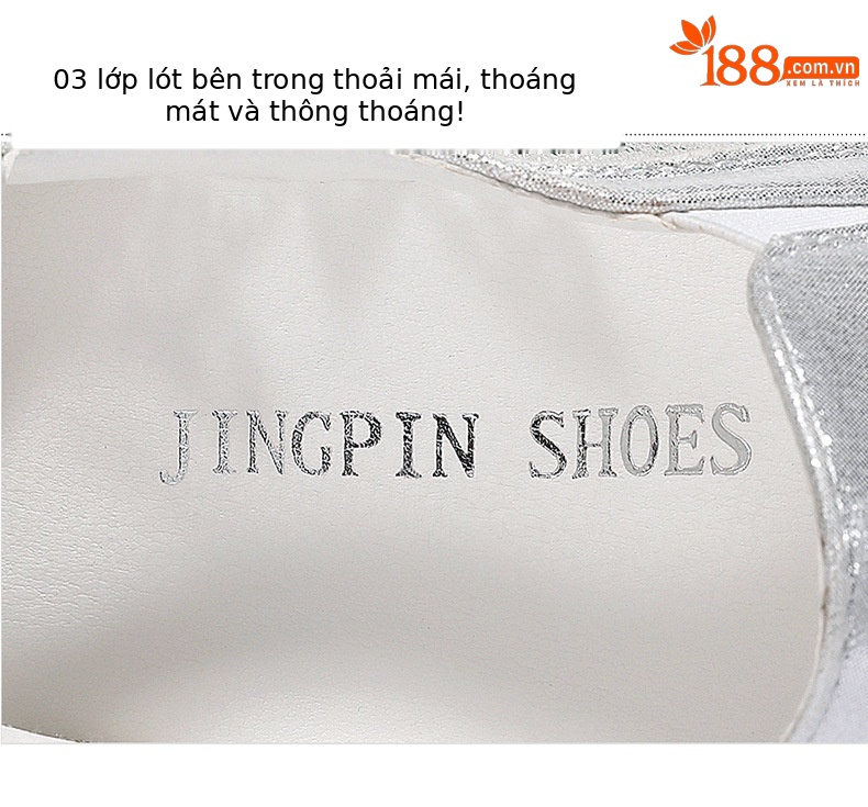 Giày sneaker nữ lưới thoáng khí tăng chiều cao bên trong mùa xuân hè 2024 — JST 9131 trắng [kiểu tăng chiều cao bên trong], ML 6x252 trắng [tăng chiều cao bên trong], ML 6x252 Bạc [tăng chiều cao bên trong], JST 11068 trắng [kiểu tăng chiều cao bên trong] chi tiết 17
