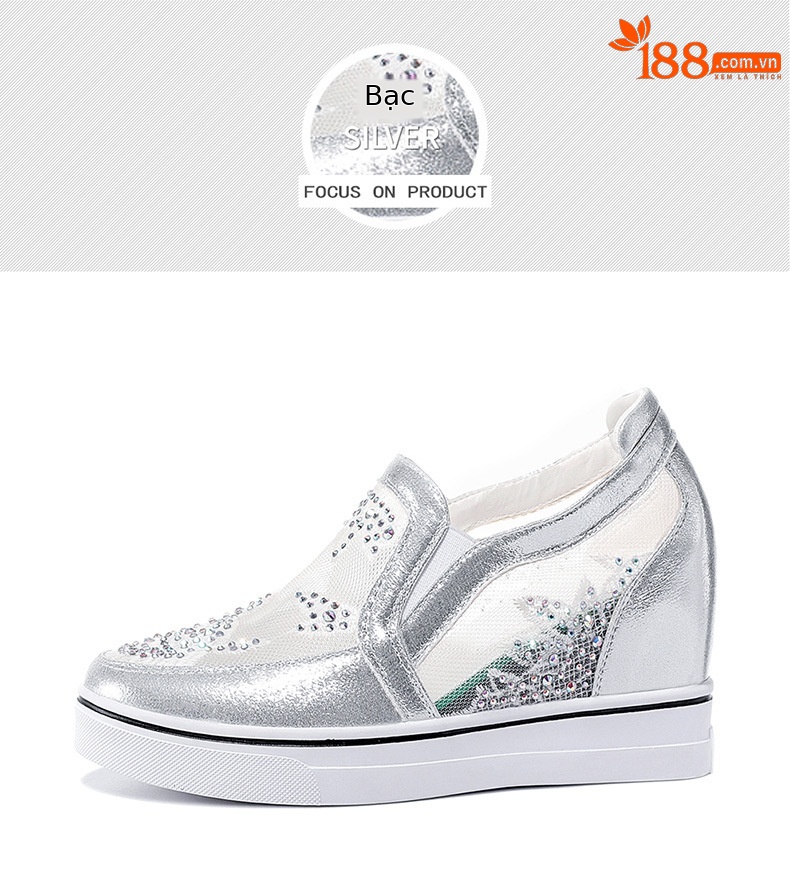 Giày sneaker nữ lưới thoáng khí tăng chiều cao bên trong mùa xuân hè 2024 — JST 9131 trắng [kiểu tăng chiều cao bên trong], ML 6x252 trắng [tăng chiều cao bên trong], ML 6x252 Bạc [tăng chiều cao bên trong], JST 11068 trắng [kiểu tăng chiều cao bên trong] chi tiết 21
