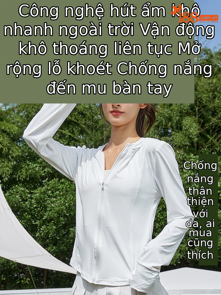 Áo chống nắng nữ PGM chống tia UV UPF50+ mỏng nhẹ có mũ — YF687-Bạc Mặt trăng trắng (Thiết kế có mũ trùm đầu), YF687-màu xám thanh lịch (Thiết kế có mũ trùm đầu), YF687-Hoa Anh Đào (Thiết kế mũ trùm đầu), YF687-màu Đen Ngọc Trai (Thiết kế có mũ trùm đầu)