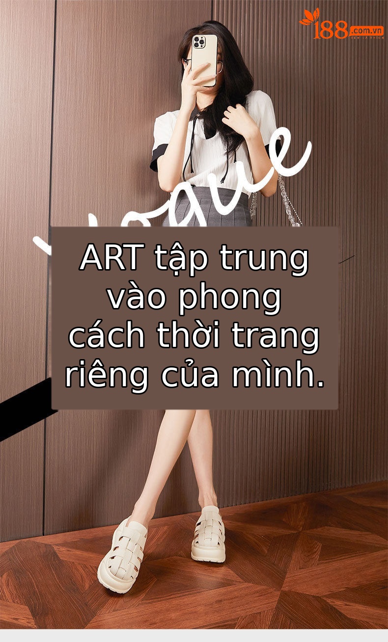Dép sandal nữ xỏ ngón đế bệt đan sợi phong cách La Mã — Đen, Len nguyên chất chi tiết 1
