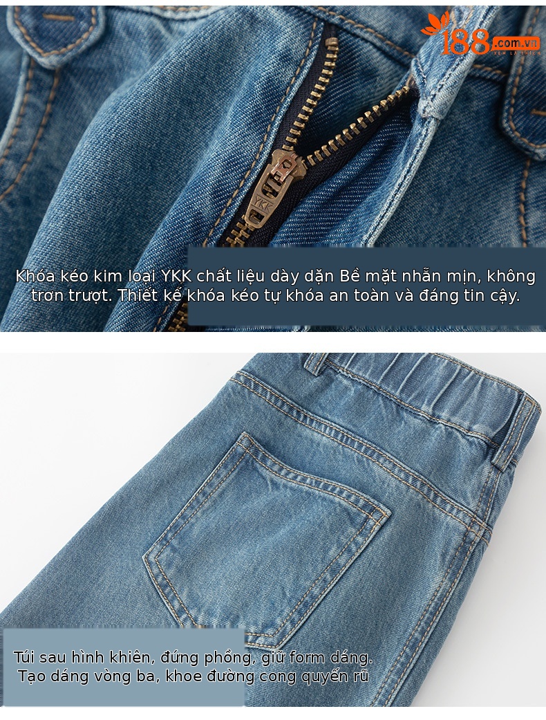 Chân váy bút chì denim Tencel cỡ lớn nữ xẻ tà dài vừa phải — Màu đen chi tiết 19