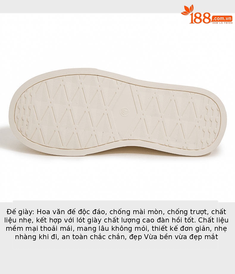 Dép sandal nữ quai chữ V đơn giản chất canvas thoáng mát — Trắng, Đỏ, Đen chi tiết 7
