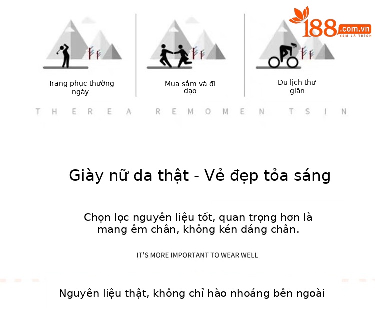 Giày mule nữ da thật mũi kín gót dày kiểu Pháp mùa hè — Màu đen chi tiết 3