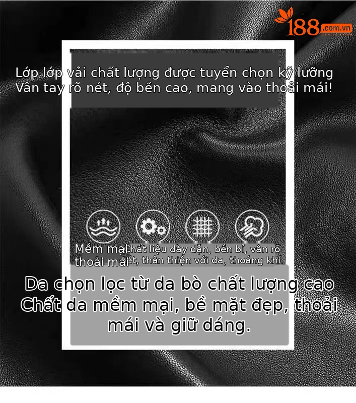 Sandal nữ da thật peep-toe quai chữ T gót vừa — Màu đen chi tiết 6