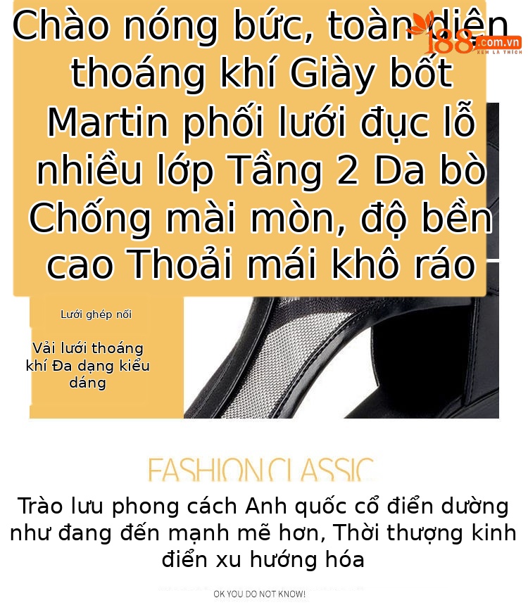Sandal nữ da thật lưới rỗng mũi nhọn gót cao đế dày kiểu La Mã — Màu đen chi tiết 4