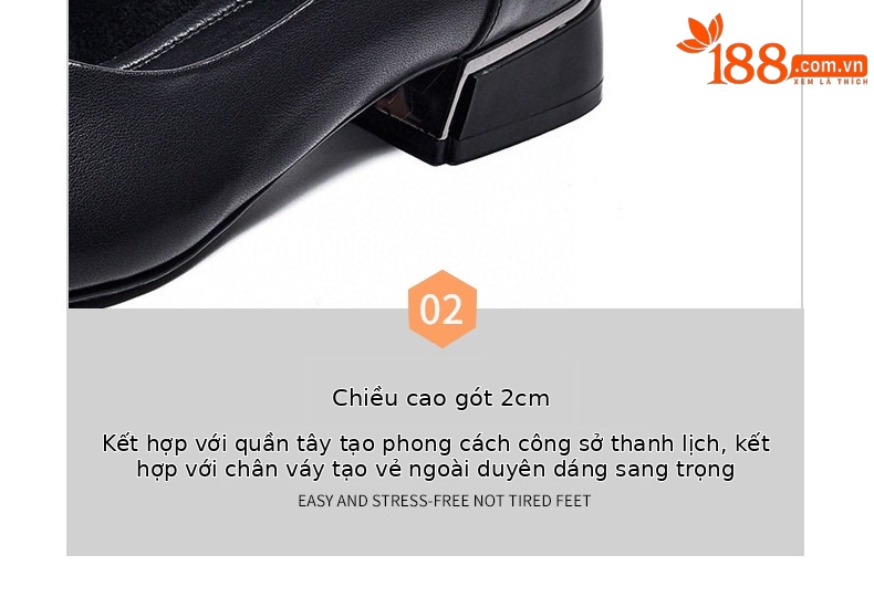 Giày lười nữ mũi nhọn đế bằng da thật mềm, phong cách bà ngoại, đi mùa xuân thu — Màu đen chi tiết 15