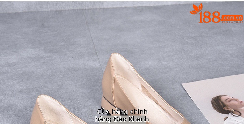 Giày lười nữ mũi nhọn đế bằng da thật mềm, phong cách bà ngoại, đi mùa xuân thu — Màu đen chi tiết 25
