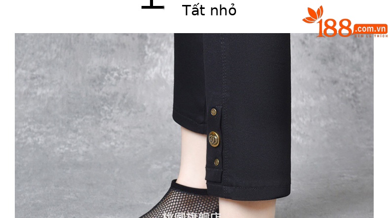 Sandal cao cổ nữ da thật mũi tròn gót dày 2.5 cm kiểu La Mã khoét lỗ lưới thoáng khí — Chiều cao gót 2.5 cm chi tiết 18