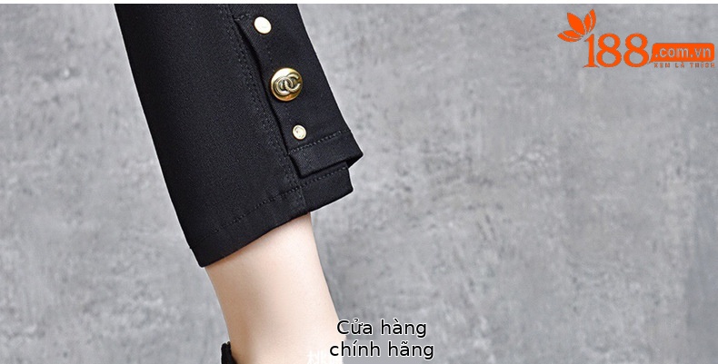 Sandal cao cổ nữ da thật mũi tròn gót dày 2.5 cm kiểu La Mã khoét lỗ lưới thoáng khí — Chiều cao gót 2.5 cm chi tiết 26