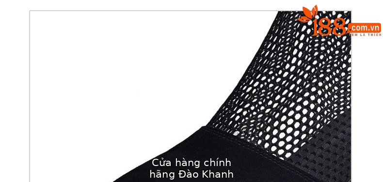 Giày boot lưới nữ mũi tròn gót thấp 2.5 cm, cổ thấp phối lưới thoáng khí — Da bò đen cao 2.5 cm chi tiết 12