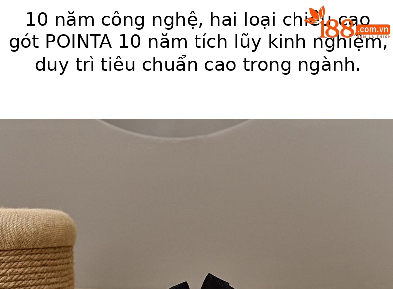 Giày sandal nữ mũi nhọn gót thấp 5 cm, da lưới thoáng khí, bít mũi hở gót — Chiều cao gót 5 cm chi tiết 8