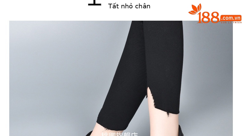 Giày boot ngắn lưới khoét lỗ mũi nhọn gót dày da thật cổ cao — Da cừu lộn màu đen chi tiết 17