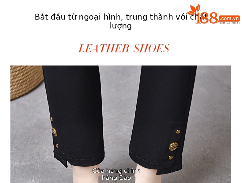 Dép lê nữ da thật mũi kín đế mềm dễ mang — Màu đen chi tiết 1
