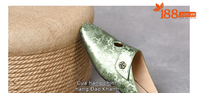 Dép lê nữ da thật mũi kín đế mềm dễ mang — Màu đen chi tiết 22