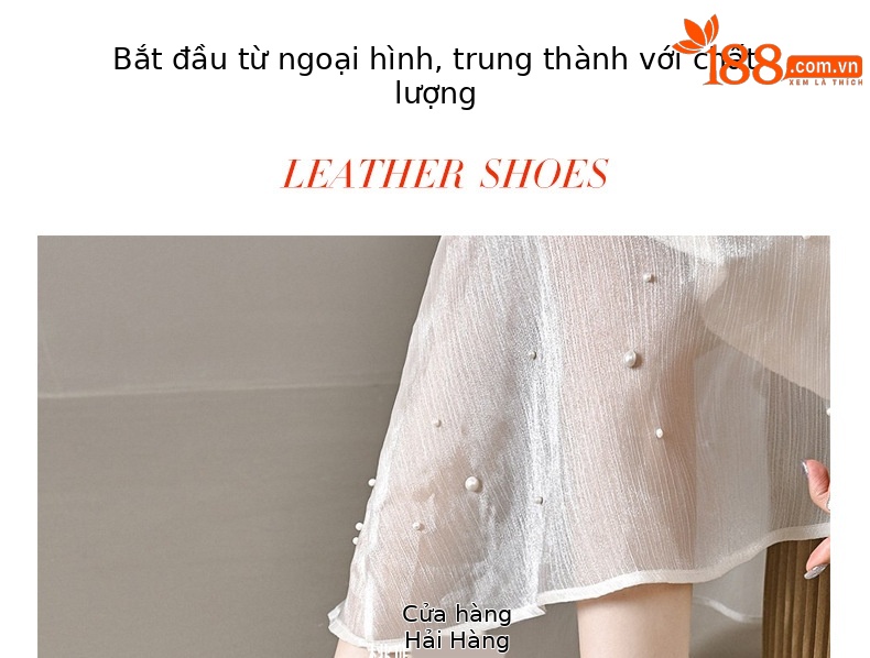 Giày nữ mũi vuông da thật gót vuông retro đế mềm — Màu nâu chi tiết 1