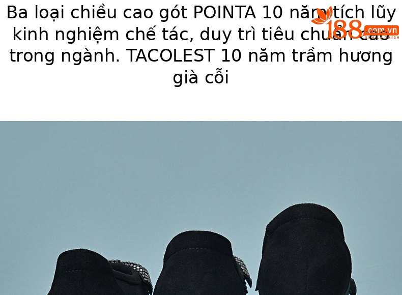 Giày cao gót nữ mũi nhọn da thật gót 5 cm nơ bướm lưới thoáng khí — Chiều cao gót 5 cm gót nhọn chi tiết 8