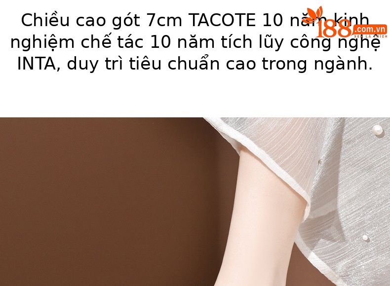 Sandal da thật nữ gót wedge đế xuồng platform cao 9 cm, dáng đế dày thoải mái — Màu đen chi tiết 8