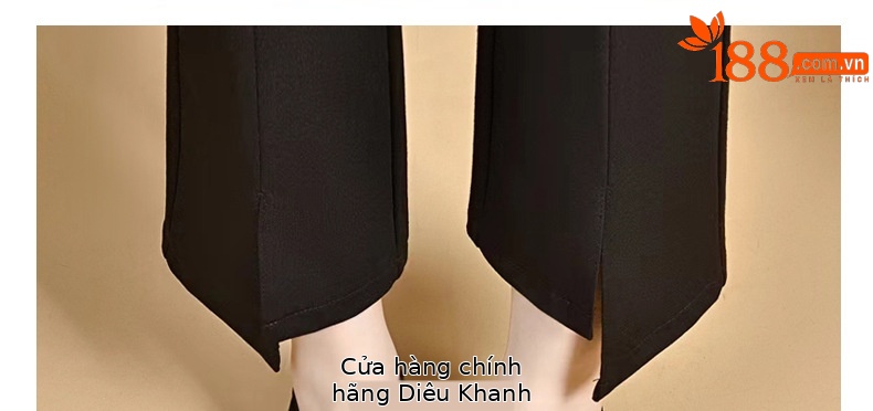 Giày sandal nữ da thật mũi tròn gót vuông 5 cm khoét lỗ hở mũi — Chiều cao gót 5 cm chi tiết 22