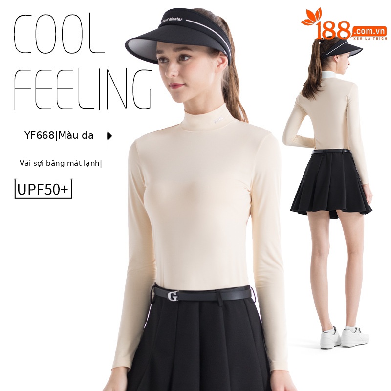 YF668 màu da [mát lạnh lụa/chống nắng UPF50] Áo lót