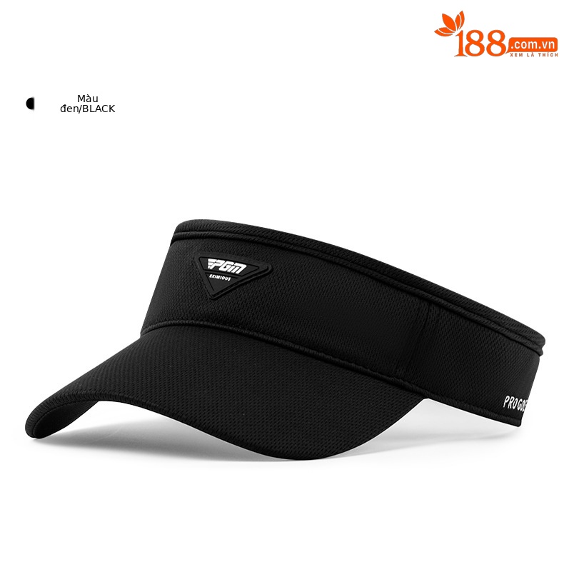 Mũ golf nam không đỉnh chống nắng, thấm mồ hôi, thoáng khí, có thể điều chỉnh — MZ063-màu trắng, MZ063-Đen chi tiết 16