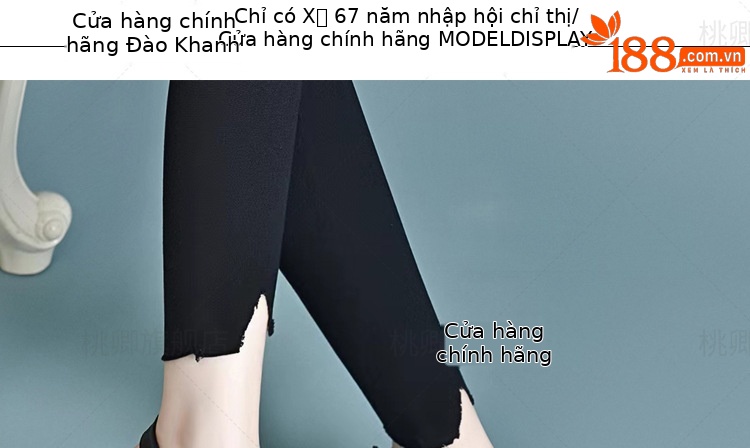 Sandal peep-toe da cừu gót vuông ổn định phối váy — Màu nâu chi tiết 11