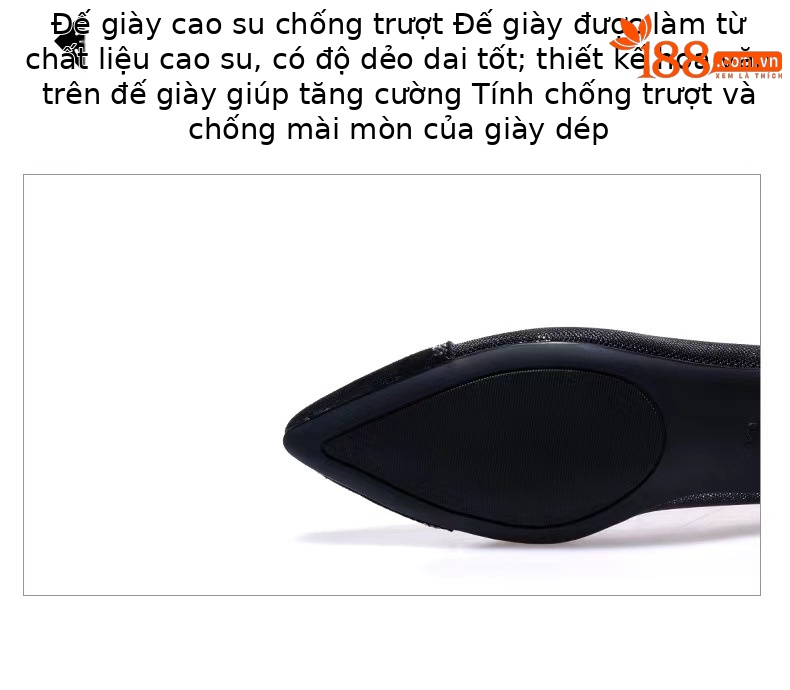 Giày sandal lưới nữ gót thấp 5 cm mũi nhọn da thật thoáng khí — Gót nhỏ màu đen 5 cm chi tiết 7