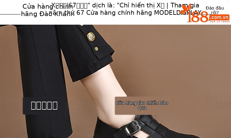 Giày sandal nữ da thật khoét lỗ mũi tròn đế dày bệt phong cách La Mã — Màu đen chi tiết 11