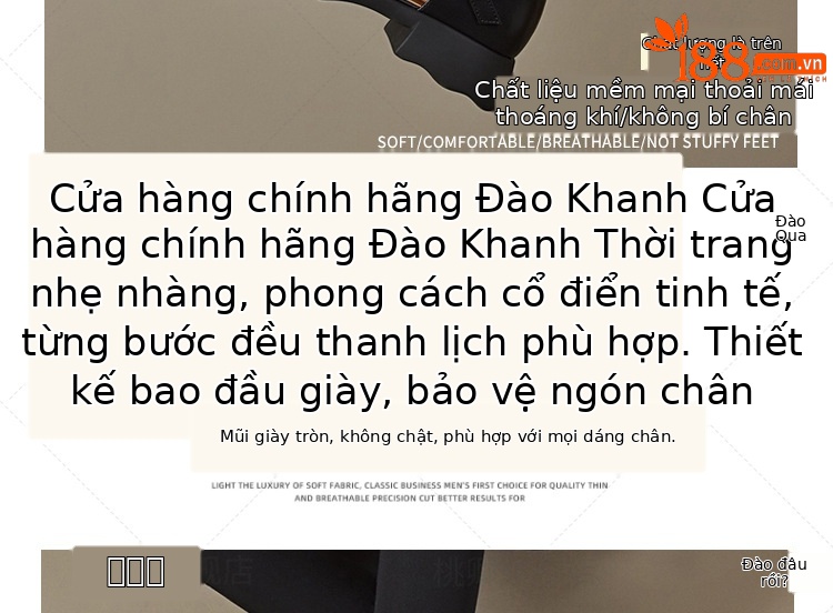 Giày sandal nữ da thật đế dày kiểu Roman khoét lỗ mùa hè — Màu đen chi tiết 6