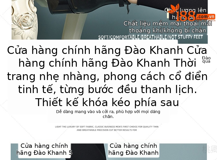 Giày sandal nữ mũi kín da bóng gót 3 cm kiểu La Mã thoáng khí — Gót đen cao 3 cm chi tiết 6