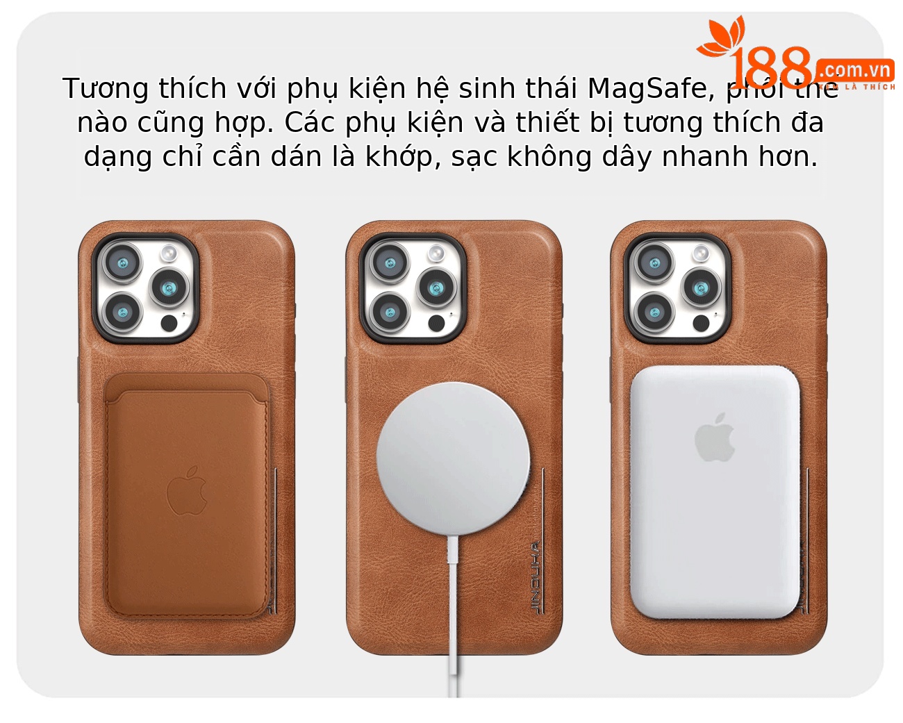 Ốp lưng điện thoại da cao cấp từ tính chống sốc cho iPhone 16 Pro Max kèm giá đỡ — Bao da giá đỡ nhãn rò rỉ Màu Đỏ, Bao da giá đỡ nhãn rò rỉ màu đen, Bao da giá đỡ nhãn rò rỉ màu xanh lam, Bao da giá đỡ nhãn rò rỉ-màu nâu nhạt chi tiết 5