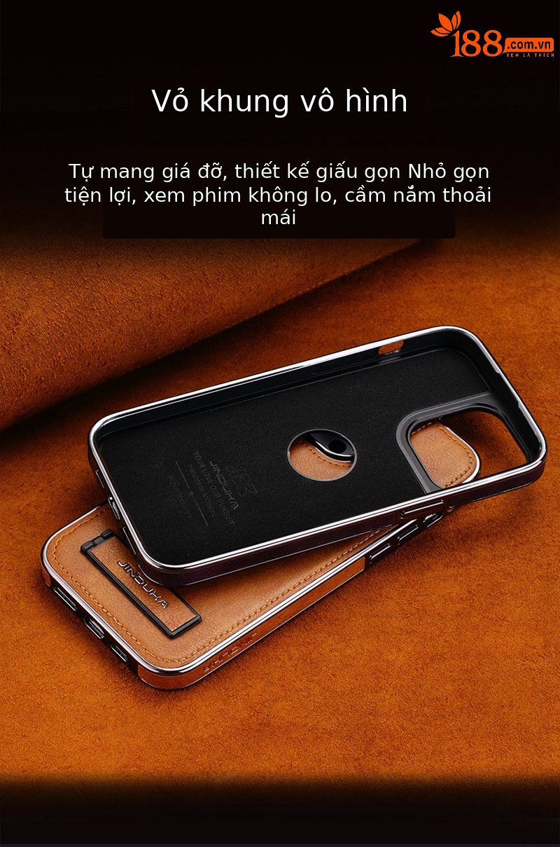 Ốp lưng da mạ điện kim loại cao cấp cho iPhone 16/17 Pro Max — [Da mạ đen] Giá đỡ lỗ lớn, [Da mạ điện màu nâu] Giá đỡ lỗ lớn, [Da mạ màu xanh] Giá đỡ lỗ lớn, [Da mạ điện màu tím] Giá đỡ lỗ lớn chi tiết 13