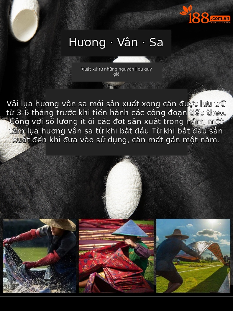 Quần dài ống đứng nam lụa tơ tằm mỏng mùa hè phong cách Trung Hoa — Màu đen 56018 chi tiết 5