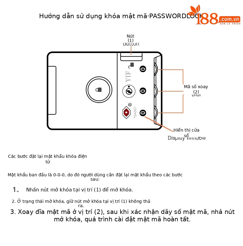 Vali kéo 20 inch nhẹ, dễ xách tay lên máy bay, màu Morandi phong cách trẻ trung — Hoa Anh Đào, Xanh lá nâu, Xám đá, Vàng kem chi tiết 14