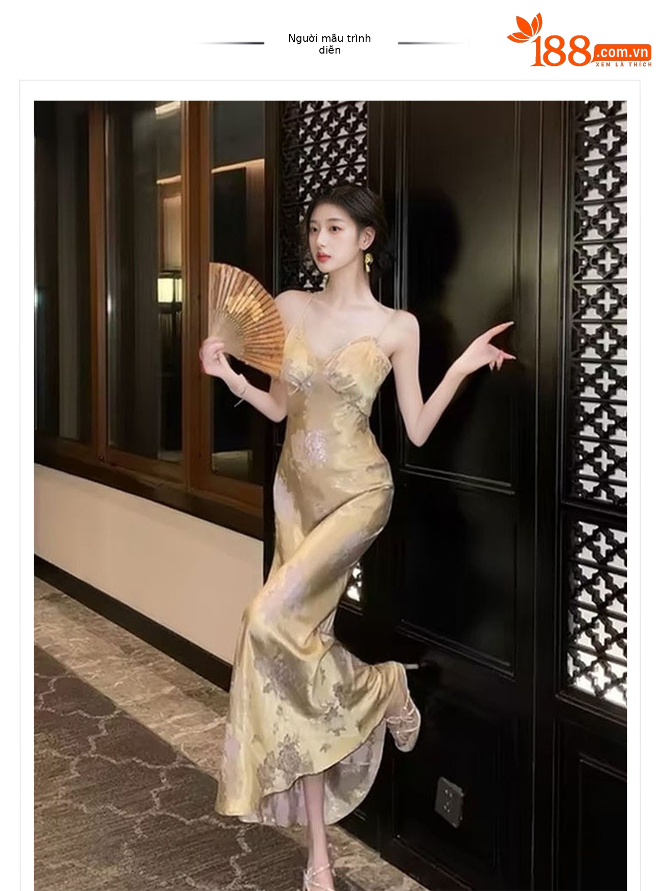 Bộ áo khoác và váy hai dây phong cách cổ điển Trung Hoa mới, quý tộc mùa hè, form rộng ZX M6090 — Áo khoác, Váy hai dây chi tiết 1