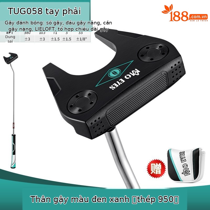 【TUG058】Đen và xanh lá (cột thép) tay phải nữ + bọc đầu cột