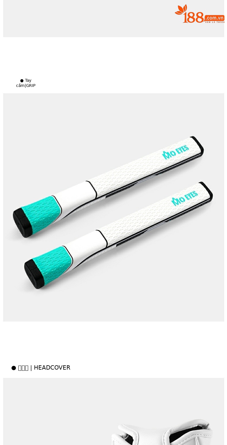Gậy putter golf Moeyes Magic Eye nam S20C sắt mềm rèn, chiều dài 34 inch — TUG058-Putter vàng đen [với nắp đầu], 【TUG058】Đen và xanh lá (cột thép) tay phải nữ + bọc đầu cột chi tiết 9