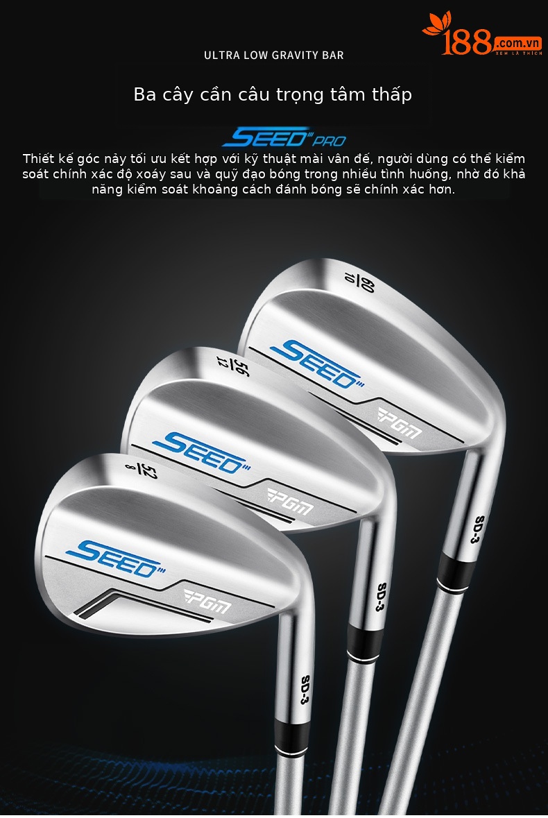 Bộ gậy golf PGM SEED III PRO thanh thiếu niên 14 gậy + túi đựng, thân carbon 40T — 13 thanh Carbon [R] cao 120-131cm, 11 thanh Carbon [R] cao 120-131cm, 7 thanh Carbon [R] cao 120-131cm, 5 thanh Carbon [R] chiều cao 120-131cm chi tiết 7