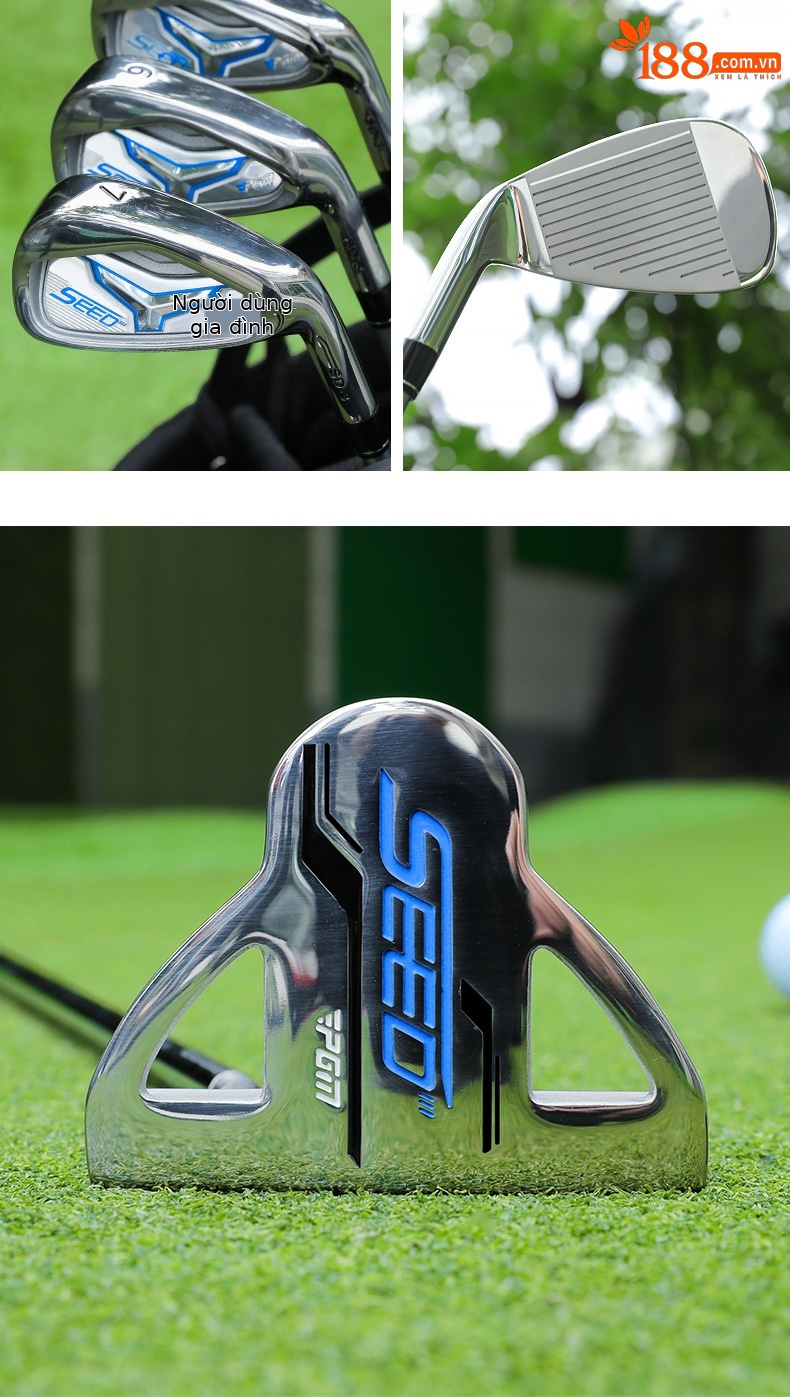 Bộ gậy golf PGM SEED III PRO thanh thiếu niên 14 gậy + túi đựng, thân carbon 40T — 13 thanh Carbon [R] cao 120-131cm, 11 thanh Carbon [R] cao 120-131cm, 7 thanh Carbon [R] cao 120-131cm, 5 thanh Carbon [R] chiều cao 120-131cm chi tiết 14