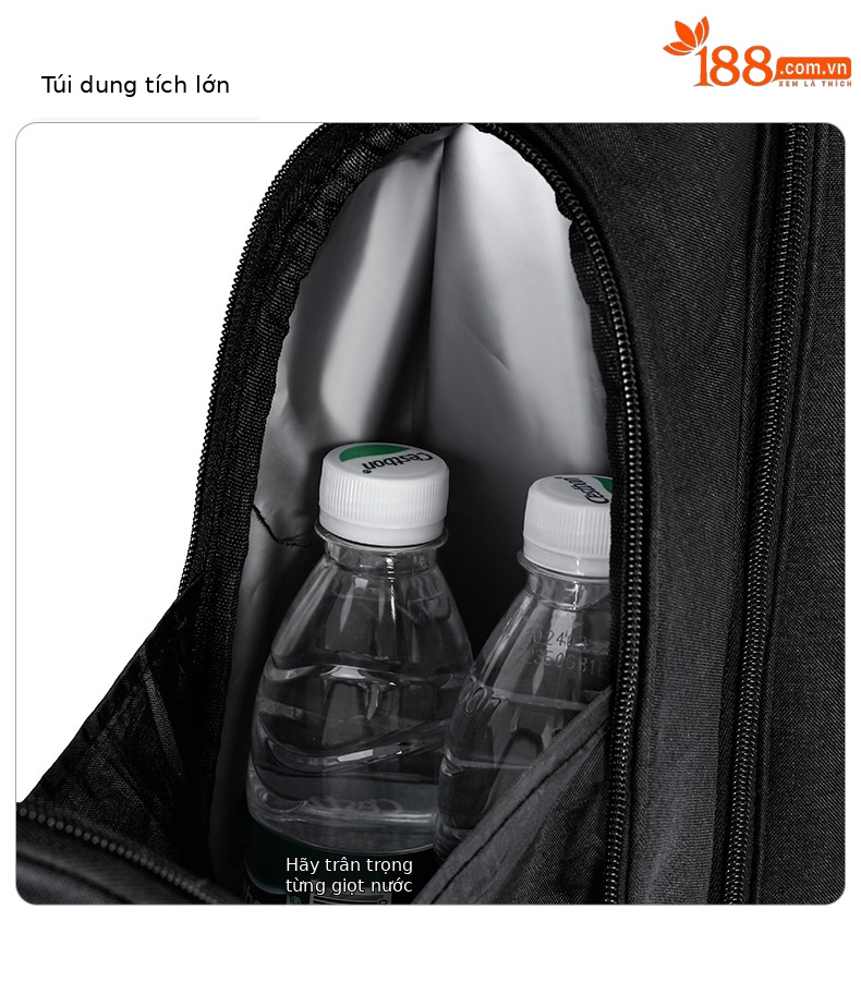 Túi đựng gậy golf PGM siêu nhẹ có chân đế, kích thước 122x12x24 cm — QIAB028-màu xám, QIAB028-Đen, QIAB028-màu xanh đậm, QIAB028-màu xanh hồ chi tiết 20