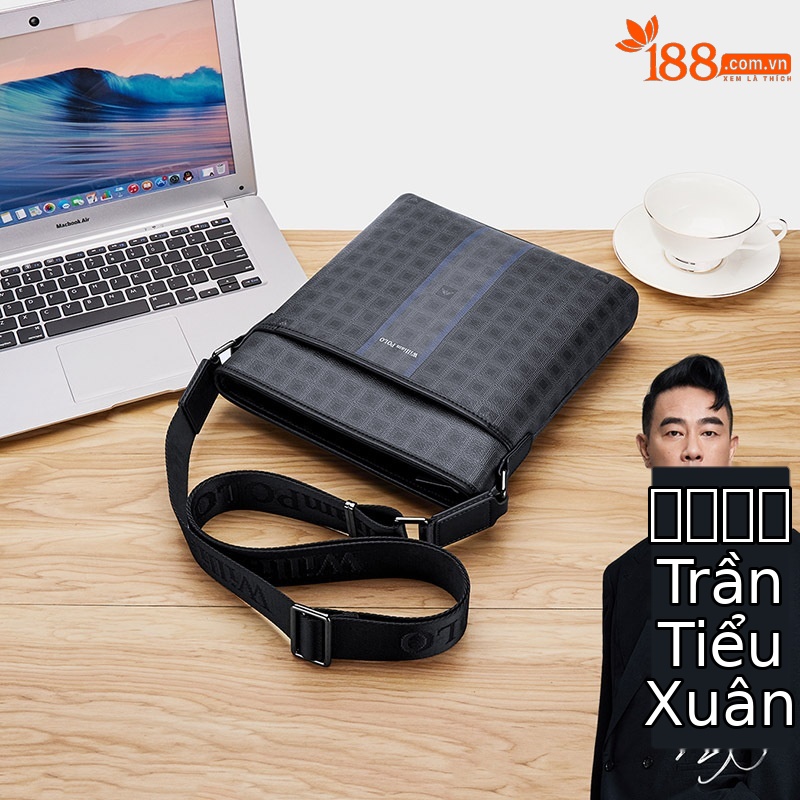 Túi đeo chéo nam cao cấp Emperor Paul phong cách doanh nhân sức chứa lớn