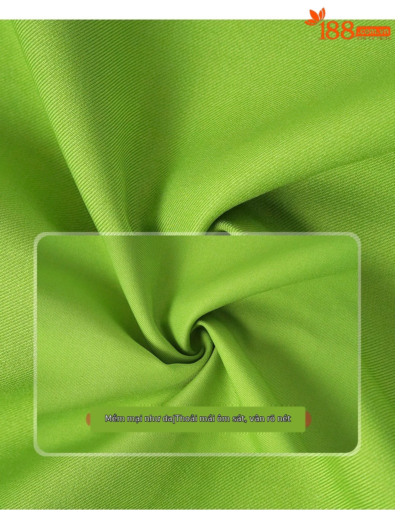 Đầm vest nữ công sở tay ngắn mùa hè phong cách nữ thần thanh lịch — Màu trắng be, Màu xanh lá chi tiết 1