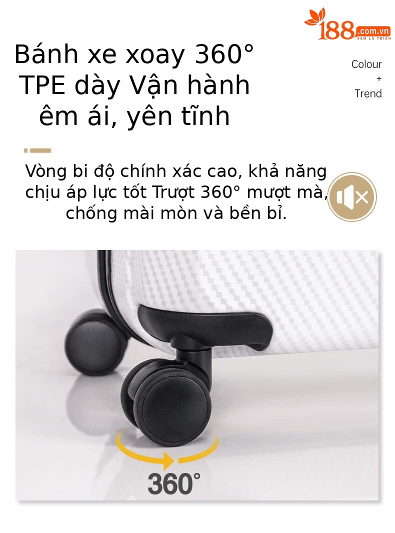 Vali nhựa PC khung nhôm 20 inch khóa TSA, ngăn khô ướt — Kiểu dây kéo màu xám đậm, Kiểu dây kéo màu xanh nhạt, Kiểu dây kéo màu đen, Kiểu dây kéo kẻ sọc đen chi tiết 4