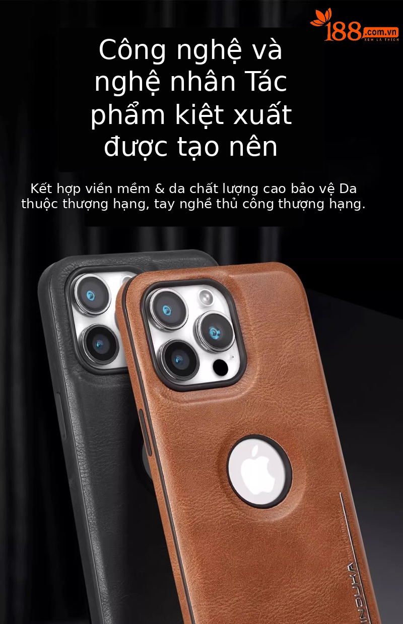 Ốp lưng da doanh nhân iPhone 15 Pro Max chống sốc từ tính — [Màu đen J2★Lộ mô hình da ngựa điên] Sạc từ tính, [Màu nâu sẫm J2★Lộ mô hình da ngựa điên] Sạc từ tính, 【Màu nâu thanh lịch J2★Lộ mô hình da ngựa điên] Sạc từ tính, [Màu trắng J2★Lộ mô hình da ngựa điên] Sạc từ tính chi tiết 3