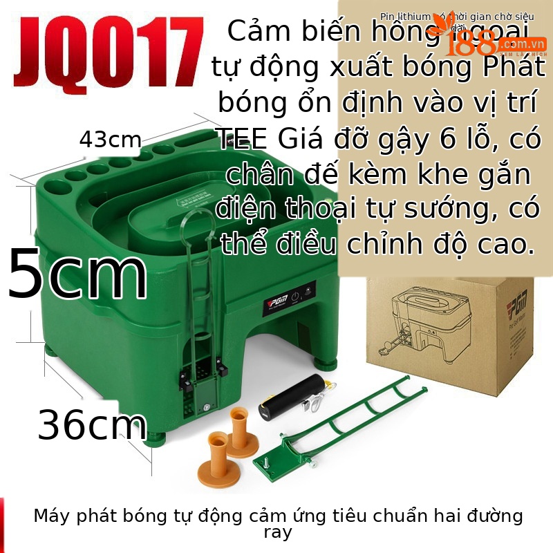 Máy phát bóng [màu xanh lá cây]