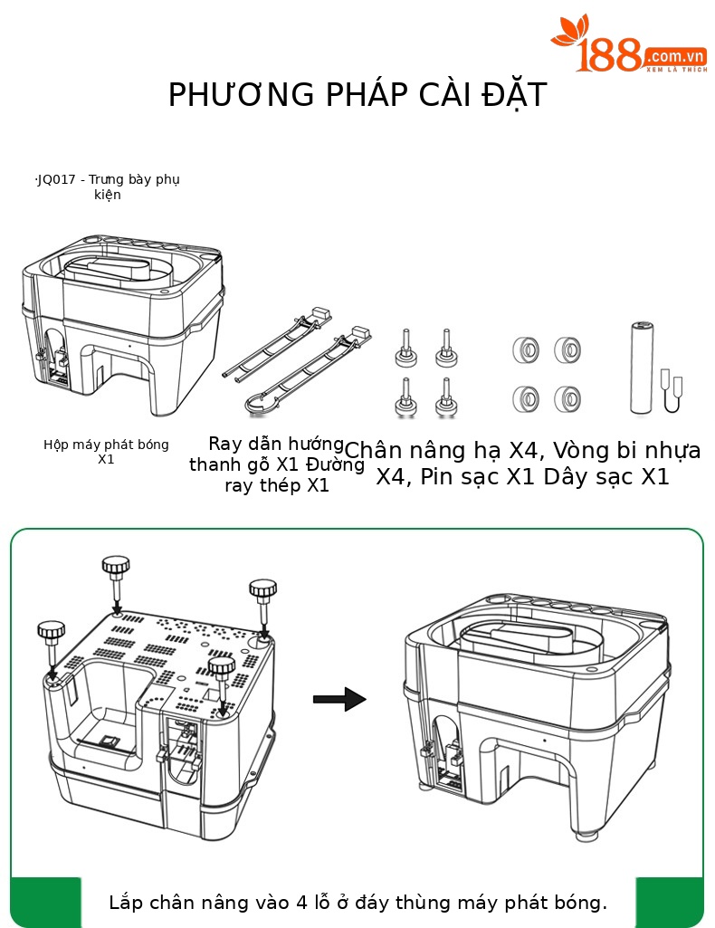 Máy phát bóng golf cảm ứng hồng ngoại PGM đa năng có giá đỡ gậy — Máy phát bóng [màu xanh lá cây], Máy phát bóng [màu xanh lá cây] (trống không có logo) chi tiết 16