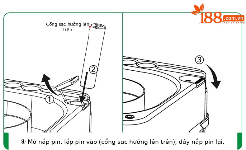 Máy phát bóng golf cảm ứng hồng ngoại PGM đa năng có giá đỡ gậy — Máy phát bóng [màu xanh lá cây], Máy phát bóng [màu xanh lá cây] (trống không có logo) chi tiết 19