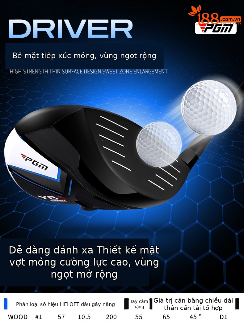 Bộ gậy golf nam PGM YB5 11 gậy thuận tay phải, dành cho người mới bắt đầu — MTG073 - Bộ 11 Trục Sợi Carbon (Dành Cho Tay Phải), Trục thép MTG073-11 (bên phải), Trục carbon MTG073-11 (bên trái), Trục thép MTG073-11 (bên trái) chi tiết 4