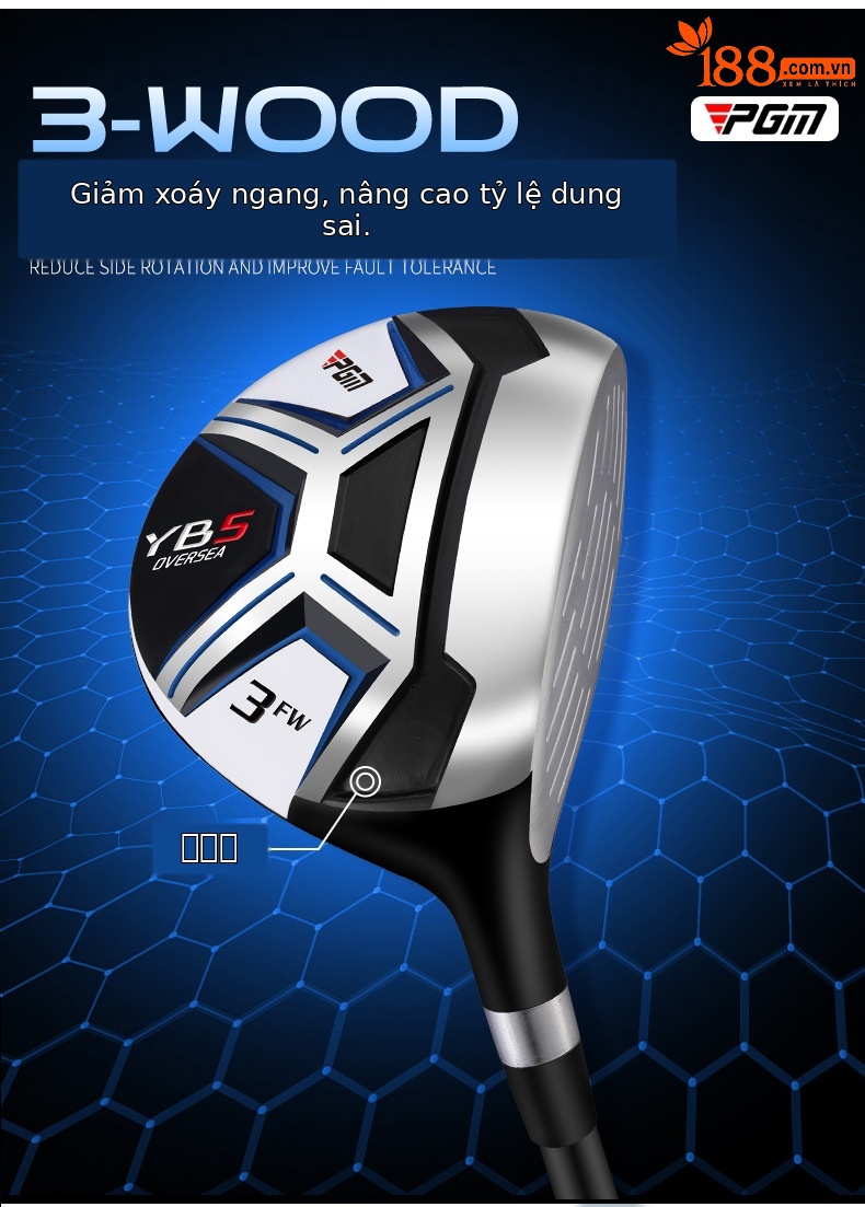 Bộ gậy golf nam PGM YB5 11 gậy thuận tay phải, dành cho người mới bắt đầu — MTG073 - Bộ 11 Trục Sợi Carbon (Dành Cho Tay Phải), Trục thép MTG073-11 (bên phải), Trục carbon MTG073-11 (bên trái), Trục thép MTG073-11 (bên trái) chi tiết 5