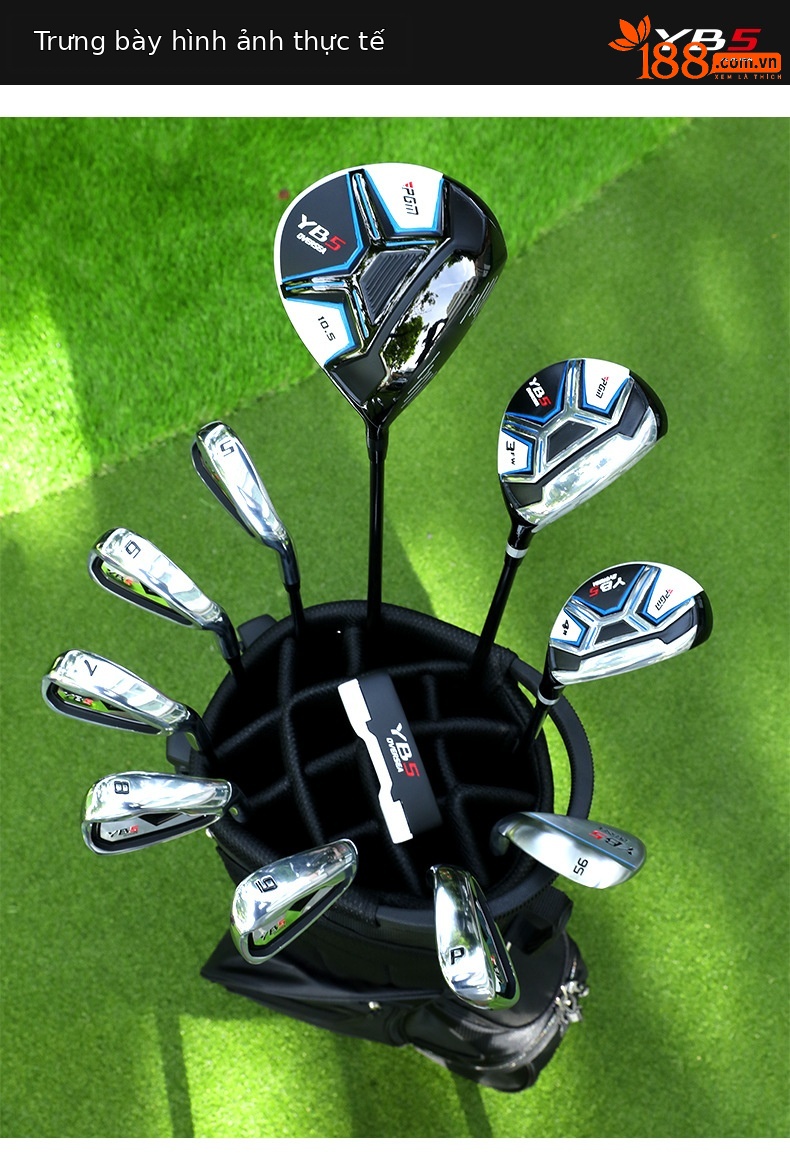 Bộ gậy golf nam PGM YB5 11 gậy thuận tay phải, dành cho người mới bắt đầu — MTG073 - Bộ 11 Trục Sợi Carbon (Dành Cho Tay Phải), Trục thép MTG073-11 (bên phải), Trục carbon MTG073-11 (bên trái), Trục thép MTG073-11 (bên trái) chi tiết 14